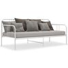 vidaXL Sofa Bed Frame without Mattress White Metal 90x200 cm