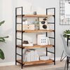 vidaXL Floating Shelves 4 pcs 80x40x4 cm Oil Finished Solid Wood Acacia