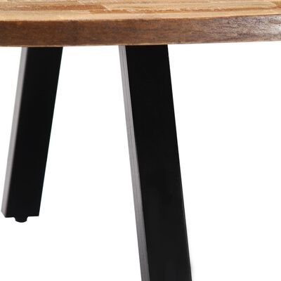 vidaXL Coffee Table Solid Reclaimed Teak Oval 120x60x30 cm