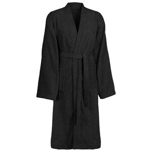 vidaXL Bathrobe KINN Black XXL Cotton