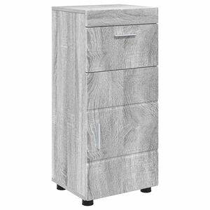 vidaXL Bathroom Cabinet Set TULUM Grey Sonoma 37 x 31.5 x 82 cm