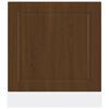 vidaXL Dishwasher Panel Porto Brown Oak 60x1.5x67 cm Engineered Wood