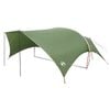 vidaXL Camping Tarp Water-resistant Green 690 x 580 x 255 cm