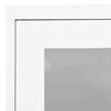 vidaXL Office Cabinet White 90x40x70 cm Steel