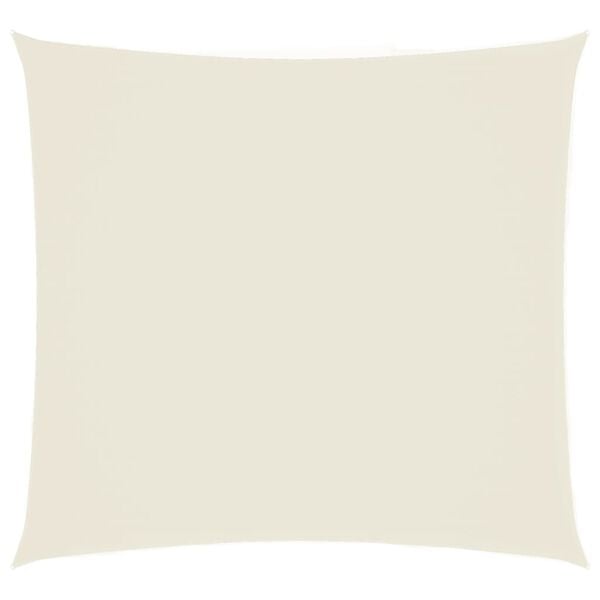 vidaXL Sunshade Sail Oxford Fabric Square 2x2 m Cream