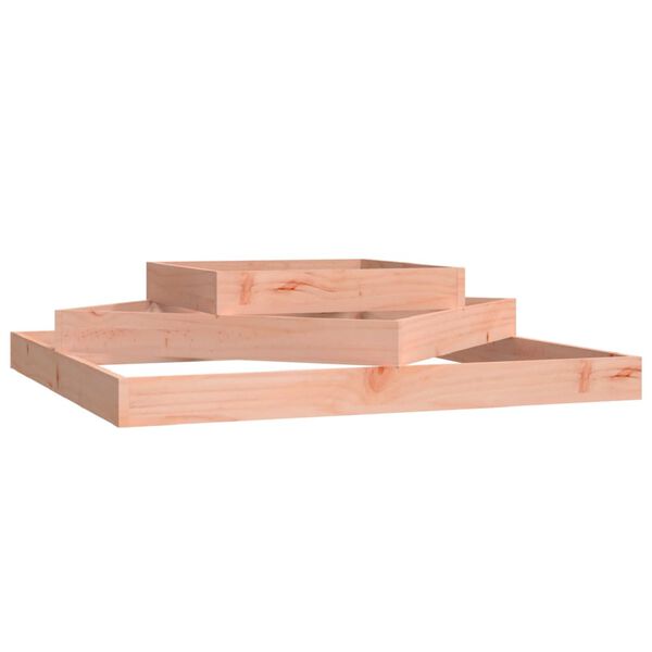 vidaXL Planter 112x112x27 cm Solid Wood Douglas