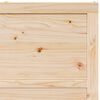 vidaXL Sliding Door Natural 90 x 208 cm Solid Pine Wood
