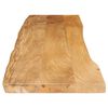 vidaXL Table Top 160x40x2.5 cm Live Edge Solid Wood Mango
