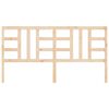 vidaXL Bed Headboard 186x4x100 cm Solid Wood Pine