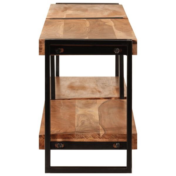 vidaXL TV Cabinet 200x30x40 cm Solid Wood Acacia