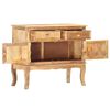 vidaXL Sideboard 80x35x70 cm Solid Mango Wood