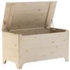 vidaXL Storage Box with Lid RANA 100x49x54 cm Solid Wood Pine