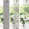 vidaXL Venetian Blinds Height Adjustable Silver 130 x 65 cm Aluminium