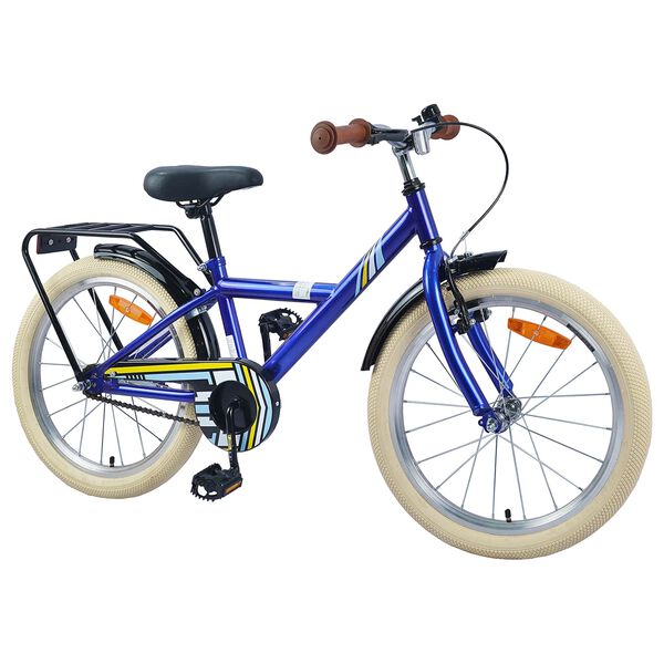 vidaXL Kids Bike 20'' for 6-11 Years Old Dark Blue
