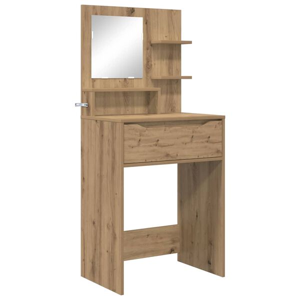 vidaXL Bedroom Dressing Tables Artisan Oak 80 x 39.6 x 135 cm