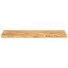 vidaXL Table Top Live Edge 120x20x3.8 cm Solid Wood Mango