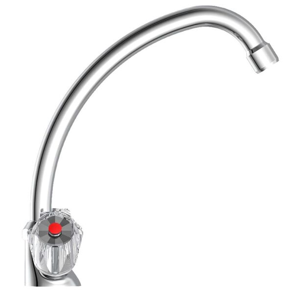 SCH&Uuml;TTE 2-Handle Sink Mixer Duo-Mix II Low Pressure Chrome
