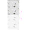 vidaXL Shower Roller Blind with Cassette 100x240 cm Fabric Width 96 cm