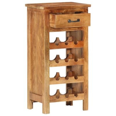 vidaXL Wine Cabinet 40x30x80 cm Solid Acacia Wood