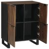 vidaXL Media Storage Cabinets & Racks Brown 60 x 33.5 x 75 cm