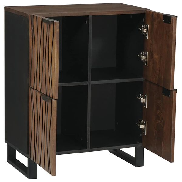 vidaXL Media Storage Cabinets & Racks Brown 60 x 33.5 x 75 cm