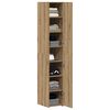 vidaXL Highboard 2 pcs Artisan Oak 30 x 42.5 x 185 cm