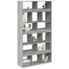 vidaXL Room Divider Grey Sonoma 100x33x187.5 cm Engineered Wood