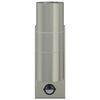 vidaXL Outdoor Wall Light Silver 7 x 10 x 22 cm