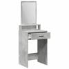 vidaXL Dressing Table Concrete Grey 50 x 41 x 140 cm Engineered Wood