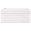 vidaXL Garden Planter White 50x50x23 cm Solid Wood Pine