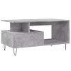 vidaXL Coffee Table Concrete Grey 90x49x45 cm Engineered Wood