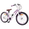 vidaXL Kids Bike 18'' for 5-7 Years Old Purple