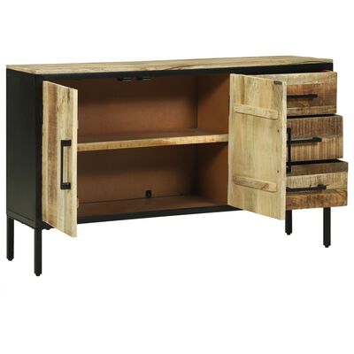 vidaXL Bufet 110x30x70 cm din lemn masiv de mango