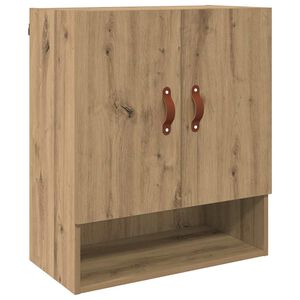 vidaXL Wall Cabinet 60 x 31 x 70 cm Engineered Wood Artisan oak