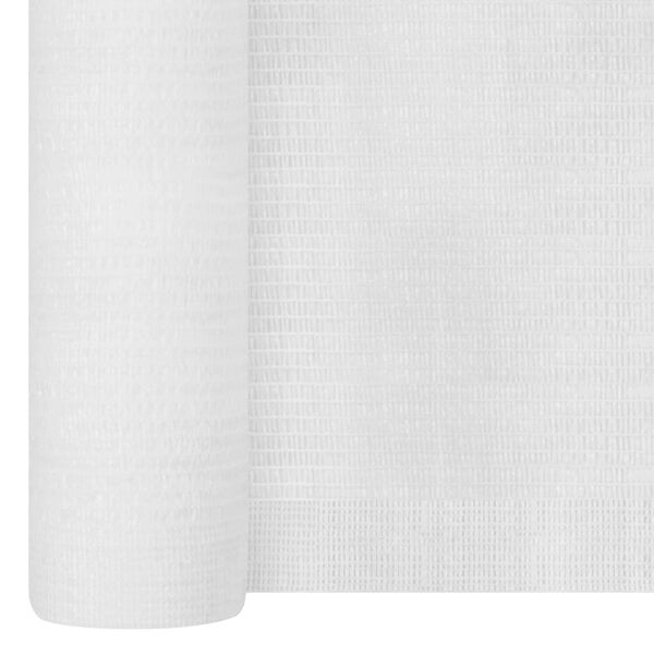 vidaXL Privacy Net White 1.2x50 m HDPE 195 g/m&sup2;