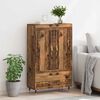 vidaXL Highboard Old Wood 69.5 x 31 x 115 cm Engineered Wood