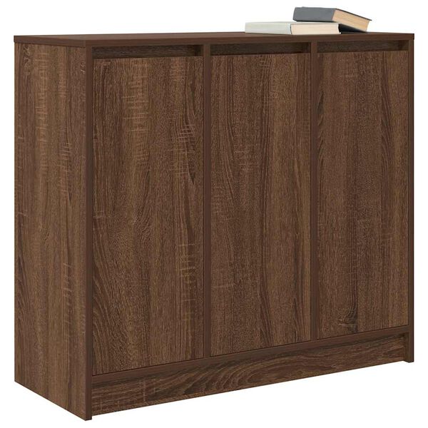 vidaXL Sideboard Brown Oak 85x34x76 cm Engineered Wood
