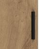 vidaXL Bathroom Cabinet with Drawer Artisan Oak 30 x 35 x 80 cm
