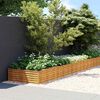 vidaXL Garden Raised Bed 960x100x36 cm Corten Steel