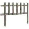 vidaXL Lawn Edgings 10 pcs Firwood 4.4 m