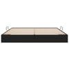 vidaXL Storage Bed with Mattress Black 200 x 200 cm Faux leather
