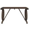 vidaXL Garden Table 115x55x65 cm Solid Wood Fir