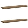 vidaXL Bench Cushions SOEST 2 pcs 100% Polyester Taupe 180 x 40 x 8 cm