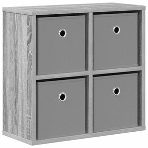 vidaXL Sideboard with Drawer Grey Sonoma 49.5 x 22 x 47 cm