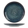 Cosy & Trendy Plat Plate with Circles Pattern Atlantis 4 pcs &Oslash;27.5 cm Blue