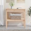 vidaXL Console Table 80x40x75 cm Solid Wood Pine