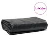 vidaXL Tarpaulin Anthracite 1.5x20 m 650 g/m&sup2;