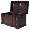 vidaXL Vintage Treasure Chest Wood 66x38x40 cm