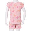 Kids' Pyjamas with Short Sleeves Light Pink 116