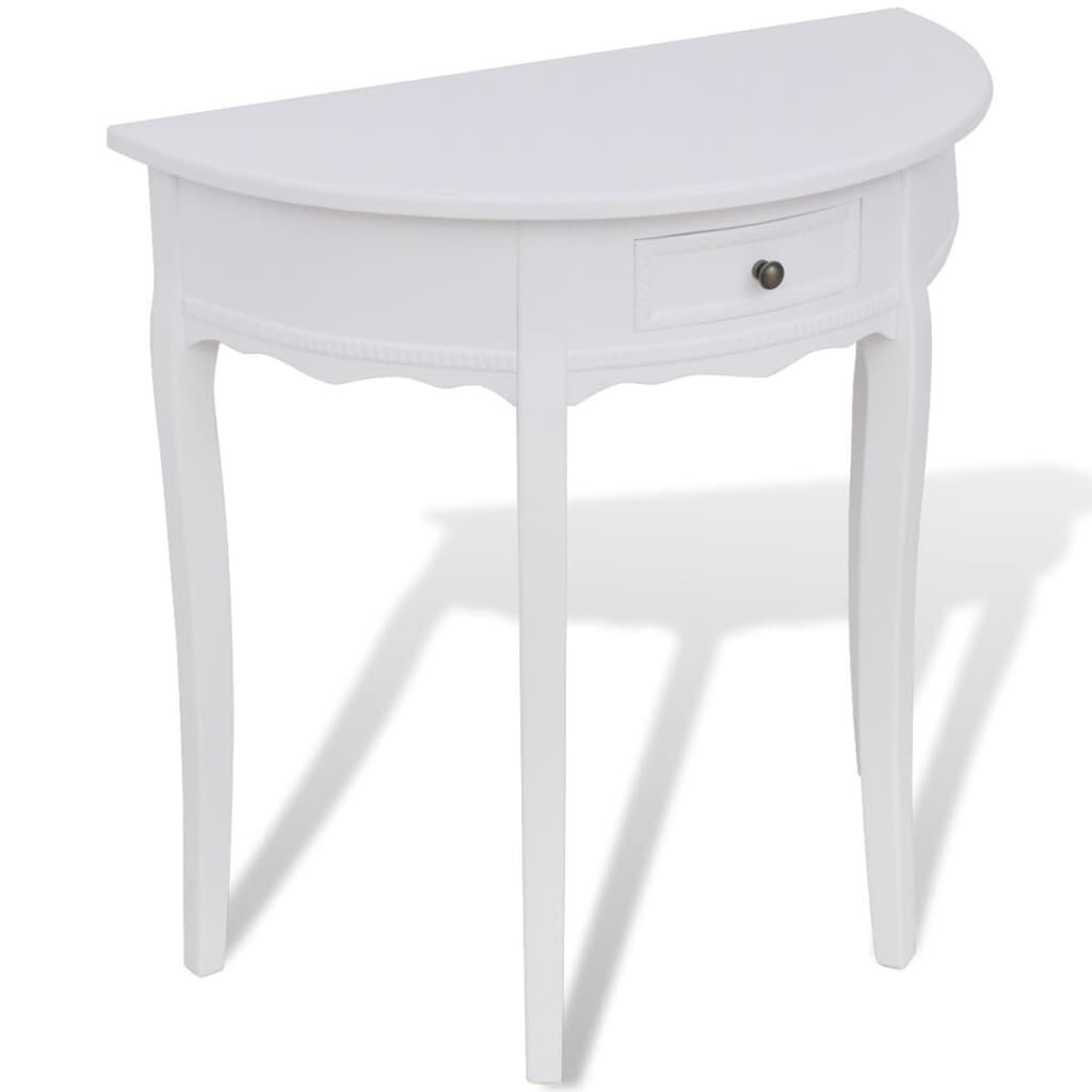 Half round 2025 accent table